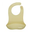 Set diversificare 5 piese silicon : baveta, bol, farfurie, lingurita si furculita, olive, u-grow,  Articole hranire bebelusi | electropc.ro