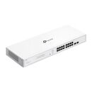 Tp-link 18-port gigabit smart switch with 16-port poe+ festa fs318gp, interfata: 16× 10/100/1000 mbps rj45 ports (auto negotiation/auto mdi/mdix), dimensiuni: 440×180×44 mm, capacitate switch: 36 gbps, packet forwarding rate: 26.78 mpps,  Switch-uri | electropc.ro
