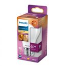 Bec led philips classic a60, eyecomfort, e27, 5.9w (60w), 806 lm, lumina calda (2200-2700k), dimabil, mat,  Becuri si Tuburi LED | electropc.ro