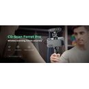 Creality 3d scanner cr-scan ferret pro, rezolutie 3d: 0.16mm, distanta lucru: 150-700mm, viteza scanare: 30fps, acuratete: 0.1mm, conectivitate wireless wi-fi6, durata sesiune max: 2.5h, capacitate acumulator: 5000mah, sisteme de operare: ios, windows, an,  Accesorii imprimare 3D | electropc.ro