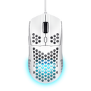 Mouse cu fir trust gxt 928w helox, rezolutie maxima 6400 dpi, 6 butoane, interfata usb-a, alb,  Mouse | electropc.ro