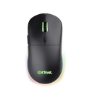 Mouse wireless trust gxt 927 redex+, rezolutie maxima 25600 dpi, senzor paw3370, polling rate 125/250/500/1000hz, iluminare full rgb, negru,  Mouse | electropc.ro
