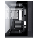 Carcasa gaming serioux shadow, tip  middle towe, usb2.0x+hd audio, usb3.0, porturi rezervate pentru ventialtor: mn 2x120mm ventilatoare argb (incluse), spate:1x120mm ventilator rgb (inclus), sus 3x120mm/2x140mm, controler 4 porturi, drive bays: hdd de 3.5,  Carcase | electropc.ro