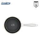 Caserola inox+capac sticla in 3 straturi 18x9 cm, 2 l, titanium3, cooking by heinner,  Tavi copt | electropc.ro