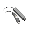 Poly da75 usb to qd black adapter taa,  Casti audio | electropc.ro