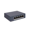 Switch hikvision ds-3e0505-o: 5 × gigabit rj45 ports, 10 gbps, 1000m network access, alimentare: 5vdc, 0.6a, dimensiuni: 105.00 mm × 27.60 mm × 83.10 mm, greutate: 0.17kg, montare pe birou sau pe perete.,  Switch-uri | electropc.ro