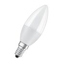 2 becuri led osram value classic b, e14, 7w (60w), 806 lm, lumina calda (2700k),  Becuri si Tuburi LED | electropc.ro