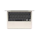 Macbook air 13.6" retina/ apple m3 (cpu 8-core, gpu 8-core, neural engine 16-core)/8gb/256gb - starlight - us kb (2024) (us power supply with included us-to-eu adapter),  Laptopuri | electropc.ro