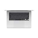 Macbook air 15.3" retina/apple m3 (cpu 8- core, gpu 10- core, neural engine 16- core)/16gb/512gb - silver - int kb (2024) (us power supply with included us-to-eu adapter),  Laptopuri | electropc.ro