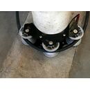 RUNPOTEC ghidaj cablu cu 3 role, diametru rola - 130 mm, diametru cablu - max 100 mm, 10166,  Sisteme de tragere a cablurilor | electropc.ro