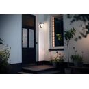Aplica pentru exterior philips kiskadee, 1xe27, max 42w, ip44, 140x197x212mm, antracit,  Aplice de exterior | electropc.ro