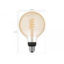 Bec led inteligent vintage (decorativ) philips hue filament glob g125, bluetooth, e27, 7w (40w), 550 lm, lumina alba (2200-4500k),  Becuri si Tuburi LED | electropc.ro