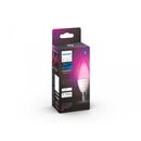 Bec led rgb inteligent philips hue b39, bluetooth, e14, 5.3w, 470 lm, lumina alba si color (2000-6500k),  Becuri si Tuburi LED | electropc.ro