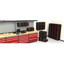 Set 4 Buc - RUNPOTEC CB 260 cutie de cablu + rola cu un singur fir pentru gestionarea eficientă a cablurilor, firelor și conductoarelor individuale, 10216,  Sisteme pentru role de cablu | electropc.ro