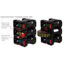 Set 4 Buc - RUNPOTEC CB 260 cutie de cablu + rola cu un singur fir pentru gestionarea eficientă a cablurilor, firelor și conductoarelor individuale, 10216,  Sisteme pentru role de cablu | electropc.ro
