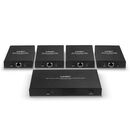 Lindy 70m 4 port cat.6 hdmi 4k60 splitter extender  description  distribute 4k hdmi signals to up to 4 displays in multiple locations supports resolutions up to 4k@60hz, with additional support for hdr features a loop-through hdmi output on the transmitte,  Splittere audio-video | electropc.ro
