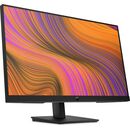 Monitor 23.8" hp p24h g5, led, ips, fhd 1920x1080, 16:9, 5 ms, 250 cd/m², 1000:1, black, 3yw,  Monitoare LED | electropc.ro