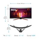 Monitor benq ex3410r 34 inch, panel type: va, backlight: led backlight, resolution: 3440x1440, aspect ratio: 21:9,  refresh rate:dp:144hz/ hdmi:120hz, response time gtg: 2ms(gtg), brightness: 350 cd/m², contrast (static): 3000:1, contrast (dynamic): 20m:1,  Monitoare LED | electropc.ro