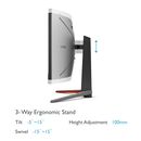 Monitor benq ex3410r 34 inch, panel type: va, backlight: led backlight, resolution: 3440x1440, aspect ratio: 21:9,  refresh rate:dp:144hz/ hdmi:120hz, response time gtg: 2ms(gtg), brightness: 350 cd/m², contrast (static): 3000:1, contrast (dynamic): 20m:1,  Monitoare LED | electropc.ro