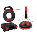 RUNPOTEC SET RP 5 + Derulator tamburi XB 300 + mandrina multifunctionala + geanta transport RUNPOTEC, 10171,  Sisteme pentru role de cablu | electropc.ro