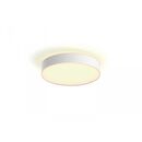 Plafoniera led philips hue devere, bluetooth, 19.2w, 2450 lm, lumina alba (2200-6500k), ip44, 38.1cm, alb, intrerupator cu variator inclus,  Lampi de interior | electropc.ro