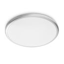 Plafoniera led philips spray cl260, 12w, 1200 lm, lumina calda (2700k), ip44, 28.7cm, metal/plastic, argintiu,  Lampi de interior | electropc.ro