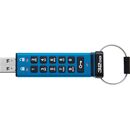 Usb flash drive kingston 32gb ironkey keypad 200, usb 3.2 gen1, fips 140-3 lvl 3 (pending) aes-256 encrypted,  Memorii USB | electropc.ro