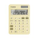 """calculator birou canon ls-125kb-pyl, pastel yellow, 12 digits, 29 keys, dual power, m+, m-,rm/cm, tax+, tax-""",  Calculatoare birou | electropc.ro