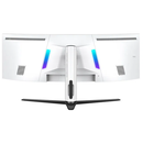Monitor gaming curbat qd-mini led tcl 57r94 57", dual uhd (7680x2160), 120hz, 1ms, amd freesync™ premium, nvidia g-sync compatible, r1000, boxe 10w x2, usb type-c 90w, hub usb, 2x hdmi, displayport, pivot, vesa, alb,  Monitoare LED | electropc.ro
