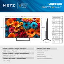 Televizor metz qled 50mqf7500z,  Televizoare | electropc.ro