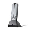 Be6500 high gain tri-band wi-fi 7 usb adapter speed: 2882 mbps at 6 ghz + 2882 mbps at 5 ghz + 688 mbps at 2.4 ghz spec: 2× high gain external antennas, usb 3.0, cradle with extension cable feature: wi-fi 7, mu-mimo, ofdma, he160, wpa3, mlo, 4k qam,  Routere Wireless | electropc.ro