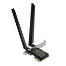 Be9300 tri-band wi-fi 7 bluetooth pci express adapter speed: 5760 mbps at 6 ghz + 2880 mbps at 5 ghz + 688 mbps at 2.4 ghz spec: 2× high gain tri-band external antennas feature: wi-fi 7, mlo, multi-ru, 4096 qam, 320mhz, mu-mimo, ofdma, wpa3, bluetooth 5.4,  Routere Wireless | electropc.ro