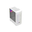 Carcasa aqirys gacrux rgb mid tower argb alb,  Carcase | electropc.ro