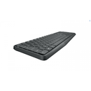 Kit tastatura + mouse wireless logitech mk235, interfata usb, distanta de operare pana la 10m, 100 taste, rezolutie mosue 1000 dpi, gri,  Kit mouse tastatura | electropc.ro