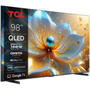 Televizor tcl qled 98t8c, 248 cm, smart google tv, 4k ultra hd, (model 2025),  Televizoare | electropc.ro