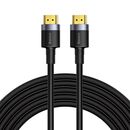 Cablu video baseus cafule, conectivitate hdmi (t) la hdmi (t), rezolutie maxima 4k uhd (3840 x 2160) la 60 hz, conectori auriti, lungime 5 metri,  Cabluri periferice | electropc.ro