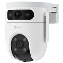 Camera de supraveghere ezviz h9c dual wi-fi rezolutie video: 2304 × 1296 lentila fixa: 2.8mm unghi de vizualizare: orizontal: 108°, vertical: 56°, diagonal 130° distanta iluminator ir: 30 m compresie video: h.265 / h.264 detectarea formei umane alimentate,  Camere supraveghere IP | electropc.ro