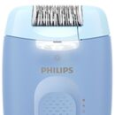 Epilator cu fir philips seria 4000 bre247/00, 2 viteze, 4 accesorii, retea, albastru, l x a x i (mm) 50x120x145,  Epilatoare | electropc.ro