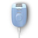 Epilator cu fir philips seria 4000 bre247/00, 2 viteze, 4 accesorii, retea, albastru, l x a x i (mm) 50x120x145,  Epilatoare | electropc.ro