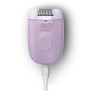 Epilator philips seria 4000 bre257/00, 2 setari de viteza, cap de epilare lavabil, 4 accesorii, lila, l x a x i (mm) 50x120x145,  Epilatoare | electropc.ro