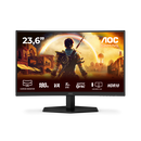 Monitor aoc 23.6" c24g42e, curvature: 1500r, diagonal (inch): 23.6, diagonal (cm): 60, aspect ratio: 16:9, panel: va, resolution: 1920x1080, refresh rate: 180hz, response time gtg: 4ms, response time mprt: 0.5ms, brightness (max): 250 cd/m², contrast (sta,  Monitoare LED | electropc.ro