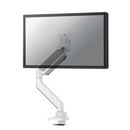 Brat monitor neomounts ds70-450wh1; pentru display-uri cu diagonale 17"-42", sistem de prindere vesa 75x75~100x100, greutate maxima suportata 15kg, full motion, tilt +45°, swivel 90°, rotate 180°; gas spring; culoare alb. garantie 5 ani,  Suporturi TV & Monitor | electropc.ro