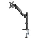Brat monitor neomounts ds70-750bl1; pentru display-uri cu diagonale 17"-27", sistem de prindere vesa 75x75~100x100, greutate maxima suportata 7kg, full motion, tilt +45°, swivel 90°, rotate 180°; gas spring; culoare negru. garantie 5 ani,  Suporturi TV & Monitor | electropc.ro