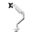 Brat monitor neomounts ds70s-950wh1; pentru display-uri cu diagonale 17"-49", sistem de prindere vesa 75x75~100x100, greutate maxima  suportata 18kg, full motion, tilt 90°, swivel 90°, rotate 180°, distanta fata de perete 119-656mm; gas spring; culoare al,  Suporturi TV & Monitor | electropc.ro