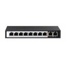 Extralink ceres  poe switch  8x 100mb/s poe/poe+ 2x rj45 uplink 100mb/s 96w,  Switch-uri | electropc.ro