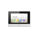 Monitor videointerfon hikvision ds-kh6320y-wte2, 2 fire, 4 7-inch ips touch screen, rezolutie: 1024 × 600, tft, fara butoane, temperatura de functionare: -10 °c to 50 °c,  Video | electropc.ro