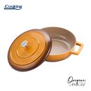 Cratita aluminiu turnat + capac 26x8 cm, 3.4l, nicolai tand, origini, cooking by heinner,  Tavi copt | electropc.ro