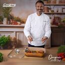 Tava inalta cuptor din aluminiu turnat + capac 39 x 26 x 8.5 cm,  6 l, nicolai tand, origini, cooking by heinner,  Tavi copt | electropc.ro
