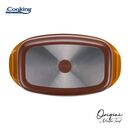Tava roaster din aluminiu turnat + capac 39 x 22.5 x 11 cm, 5.3l, nicolai tand, origini, cooking by heinner,  Tavi copt | electropc.ro