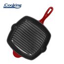 Tigaie grill fonta 26.5x4.5 cm, red line, cooking by heinner,  Tigai si seturi | electropc.ro